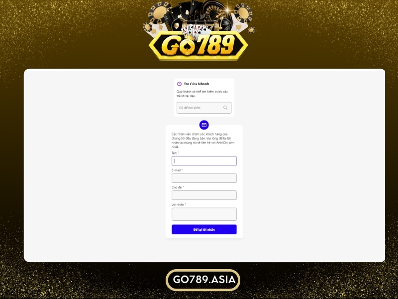 Hỗ trợ khách hàng chuyên nghiệp 24/7 tại Go789 Club Hỗ trợ khách hàng chuyên nghiệp 24/7 tại Go789 Club