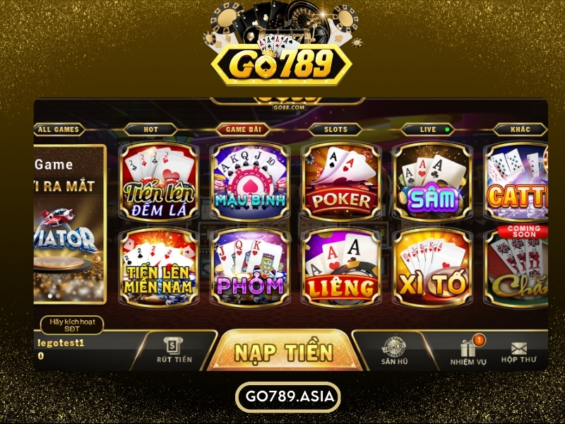 Các trò chơi hot nhất tại Go789 Club Các trò chơi hot nhất tại Go789 Club